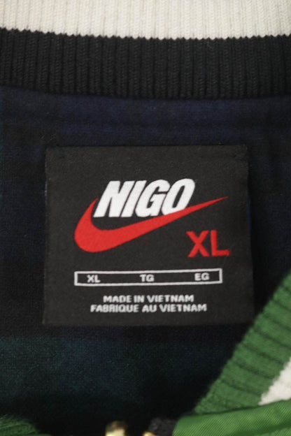 NIKE x Nigo Reversible Varsity Jacket Green Size XL