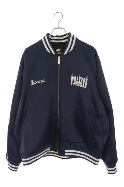 NIKE Reversible Nylon Souvenir Blouson Navy Size XL