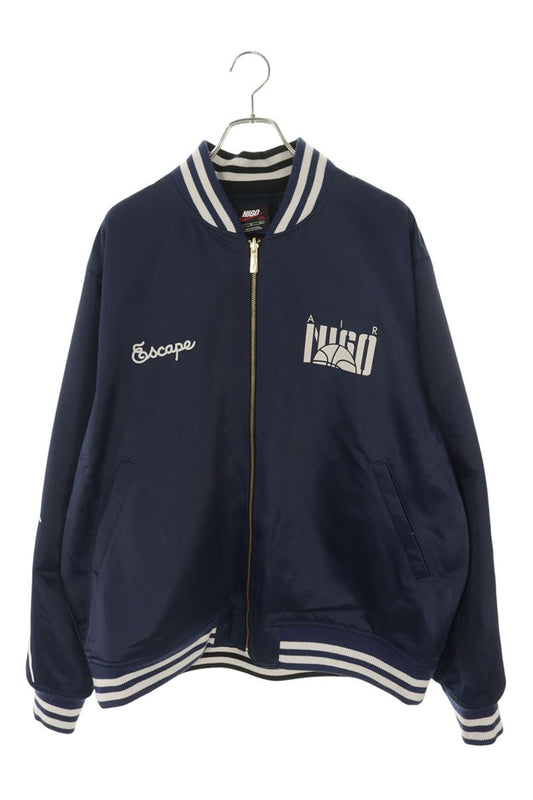 NIKE Reversible Nylon Souvenir Blouson Navy Size XL
