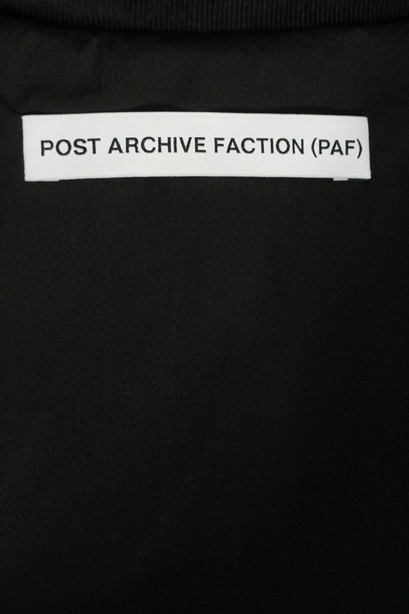 POST ARCHIVE FACTION 8.0 BOMBER CENTER Nylon Bomber Size M
