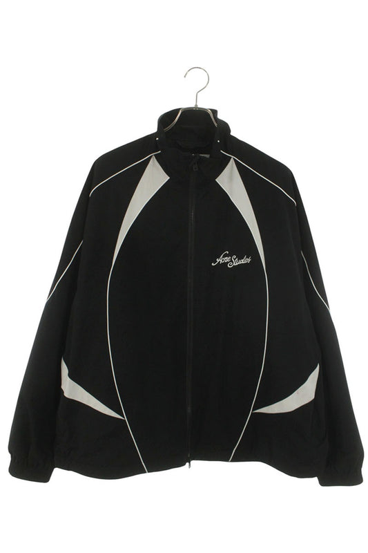 ACNE STUDIOS Technical Logo Track Blouson Black Size S