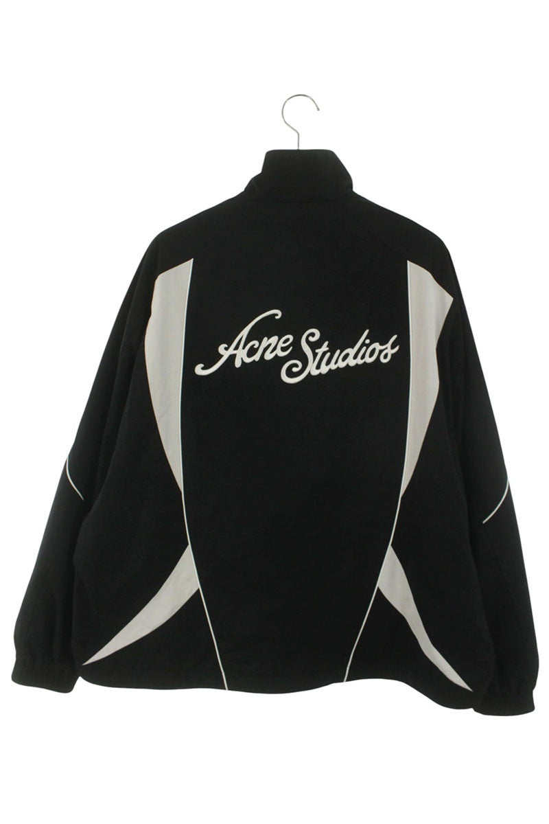 ACNE STUDIOS Technical Logo Track Blouson Black Size S