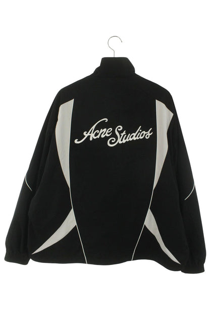 ACNE STUDIOS Technical Logo Track Blouson Black Size S