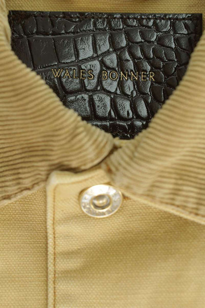 WALES BONNER 25AW SIERRA CANVAS JACKET Beige Size S