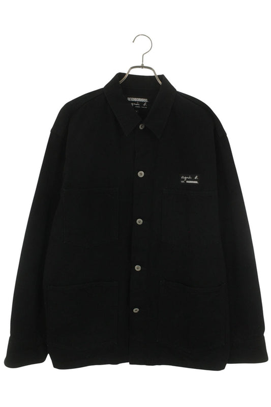 agnes b x NEIGHBORHOOD Back Print Jacket Black Size XL