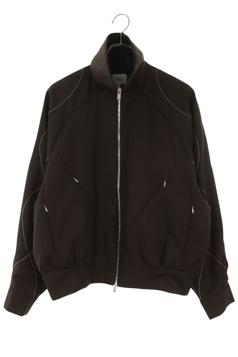 OAO SUNLIGHT JACKET Stitch Design Blouson Brown Size M