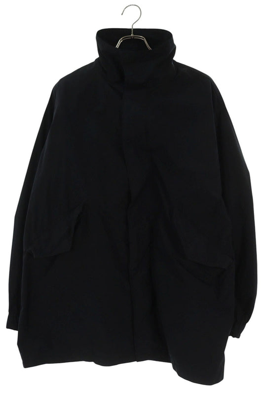 ATON AIR VENTILE SHORT MODS COAT w/ Liner Navy Size M