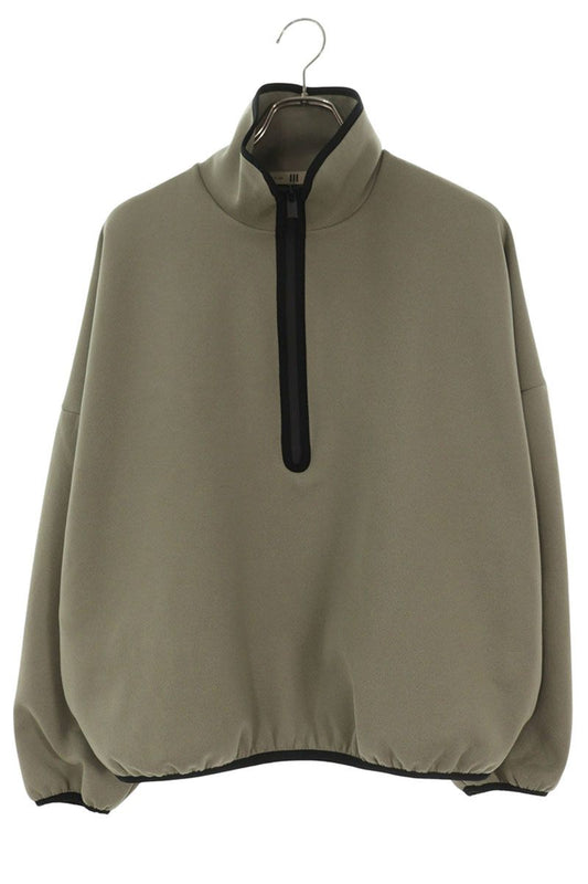 FEAR OF GOD x adidas 23AW Suede Fleece Half Zip Gray Size XS