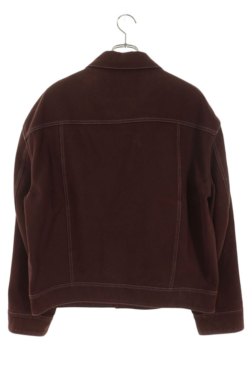 ACNE STUDIOS Cotton Twill Jacket Brown Size M