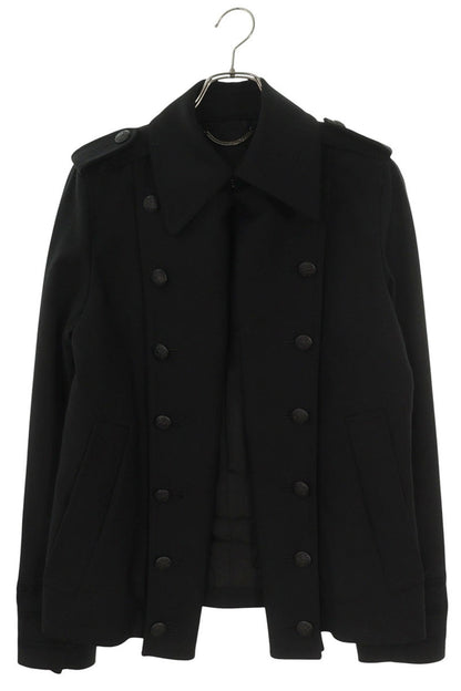GalaabenD Wool Blend Napoleon Jacket Black Size M