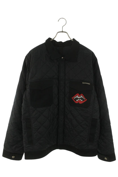 Chrome Hearts P SHIRT M Chomper Patch Quilted Blouson Size L