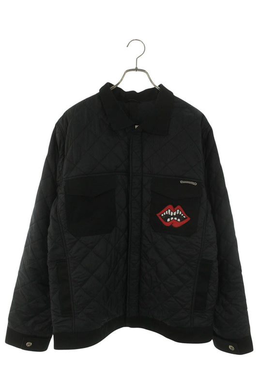 Chrome Hearts P SHIRT M Chomper Patch Quilted Blouson Size L