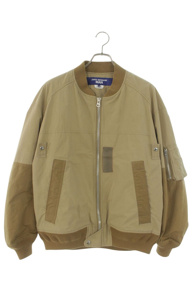 JUNYA WATANABE MAN Reconstructed Bomber Jacket Beige Size M