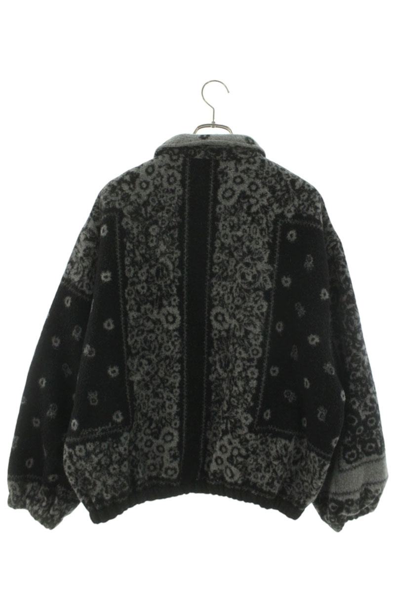 NOMA Bandana Print Blanket Zip Blouson Multi Size L