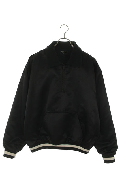 FEAR OF GOD Fifth Collection Back Logo Half Zip Satin Size M
