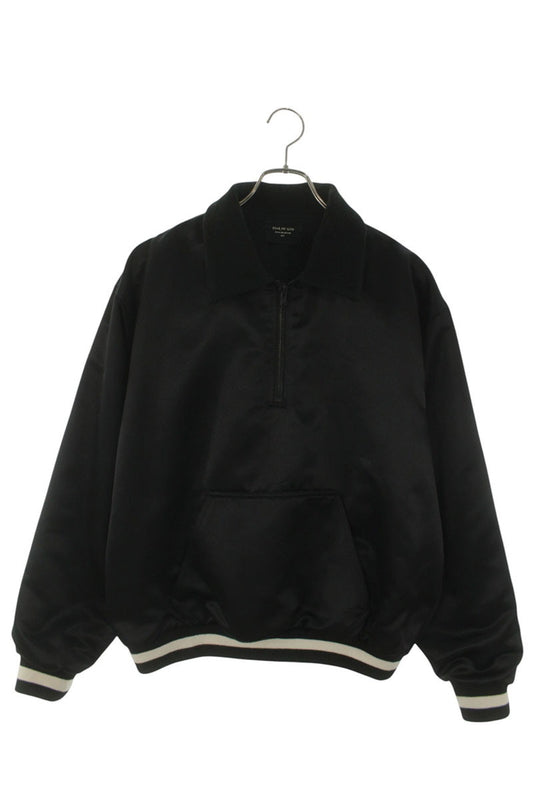 FEAR OF GOD Fifth Collection Back Logo Half Zip Satin Size M