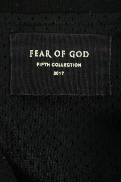 FEAR OF GOD Fifth Collection Back Logo Half Zip Satin Size M
