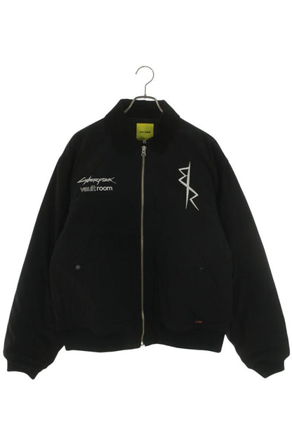 vault room x Cyberpunk Nylon Zip Blouson Black Size XL