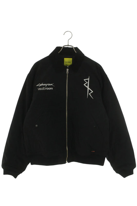 vault room x Cyberpunk Nylon Zip Blouson Black Size XL