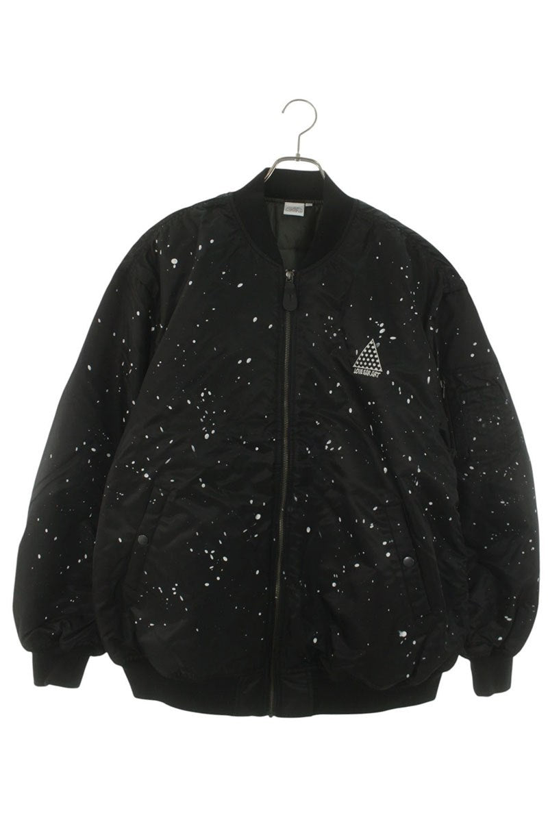 love ear art Limited 50 Painted MA-1 Bomber Jacket Size XL