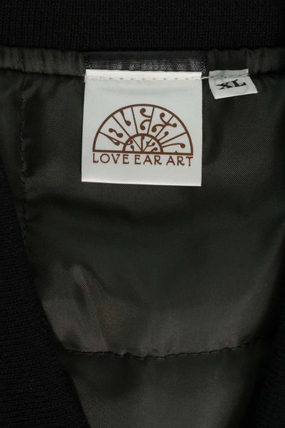 love ear art Limited 50 Painted MA-1 Bomber Jacket Size XL