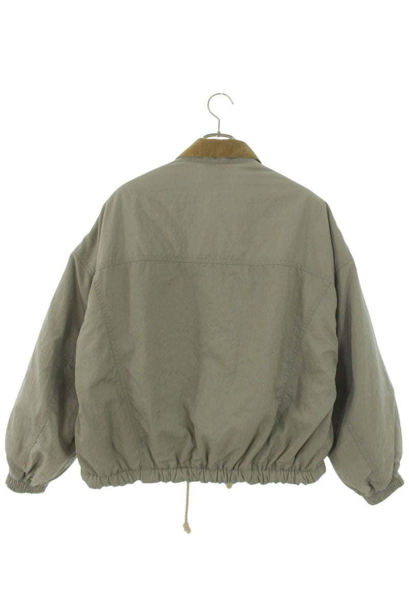 refomed 24AW Corduroy Collar Nylon Doka Jacket Gray Size M