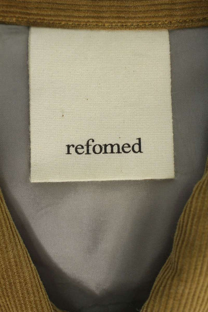refomed 24AW Corduroy Collar Nylon Doka Jacket Gray Size M