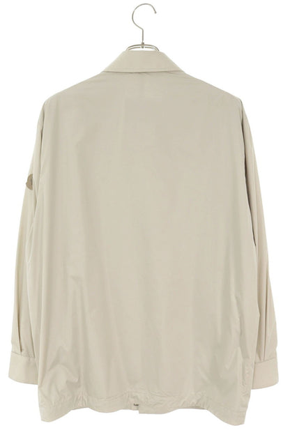 MONCLER PIZ Polyester Shirt Blouson Beige Size L