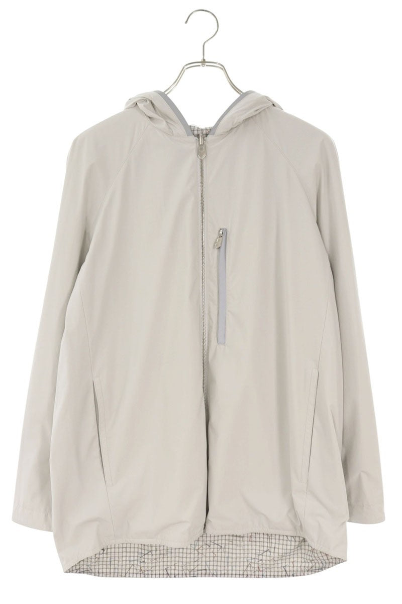 HERMES Hooded Reversible Nylon Blouson Multi Size S