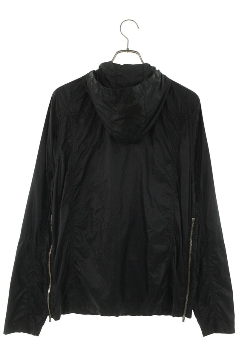 Chrome Hearts Cross Patch Nylon Anorak Black/Silver Size L