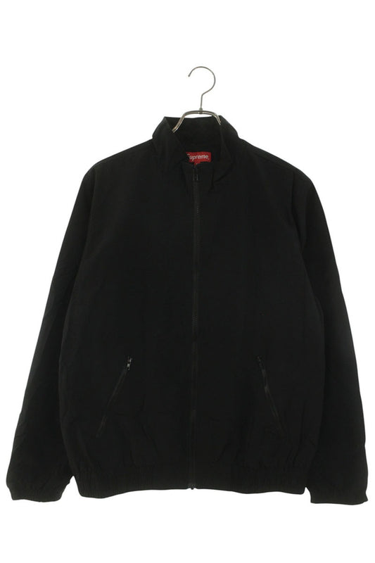 SUPREME 17AW Arc Track Jacket Back Logo Black/White Size M