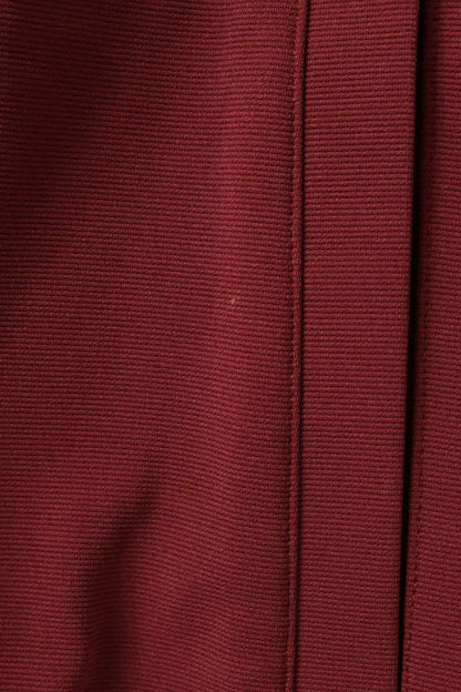 CRONOS Logo Track Jacket Bordeaux White Multi Size M