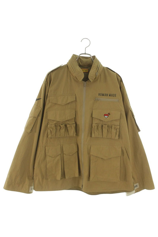 HUMAN MADE 26SS Cotton Nylon Utility Jacket Beige Size L