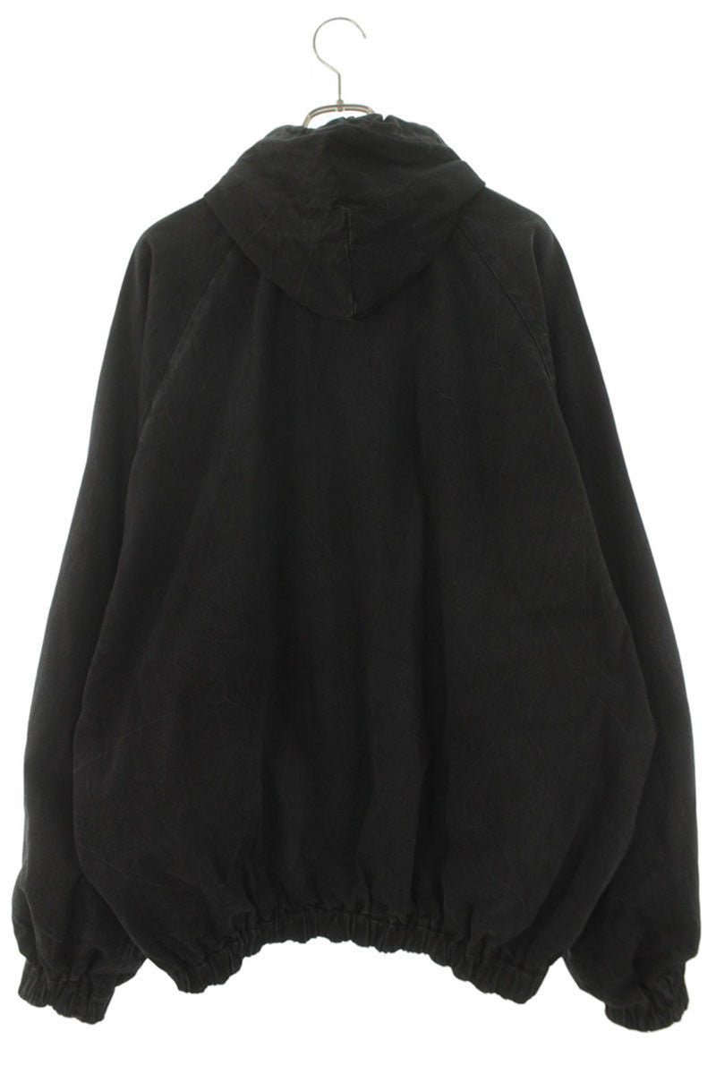 BALENCIAGA NBA Denim Blouson Black/Red Size XS
