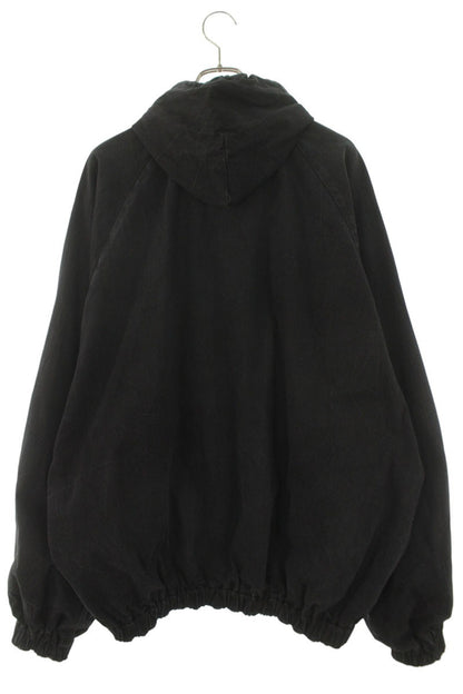BALENCIAGA NBA Denim Blouson Black/Red Size XS