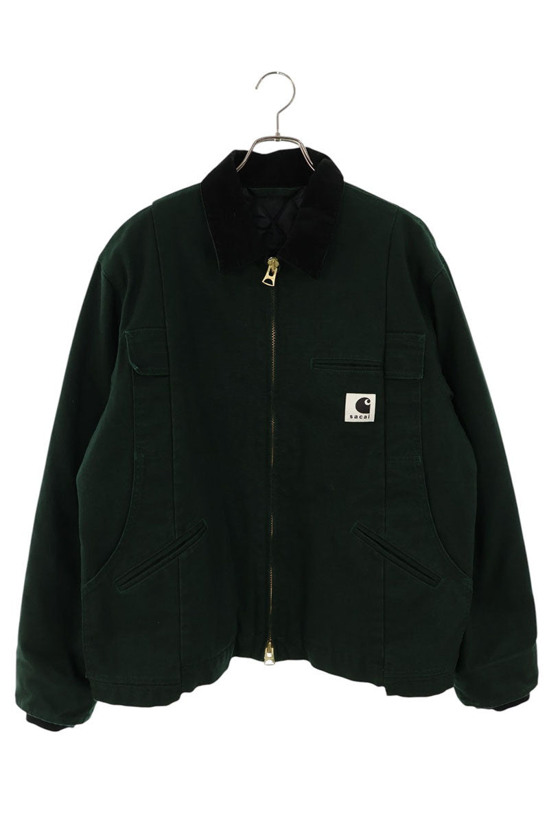 Carhartt x Sacai WIP Duck Jacket Green Size M