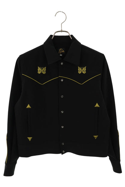 Needles Piping Cowboy Jacket Black Yellow Size M