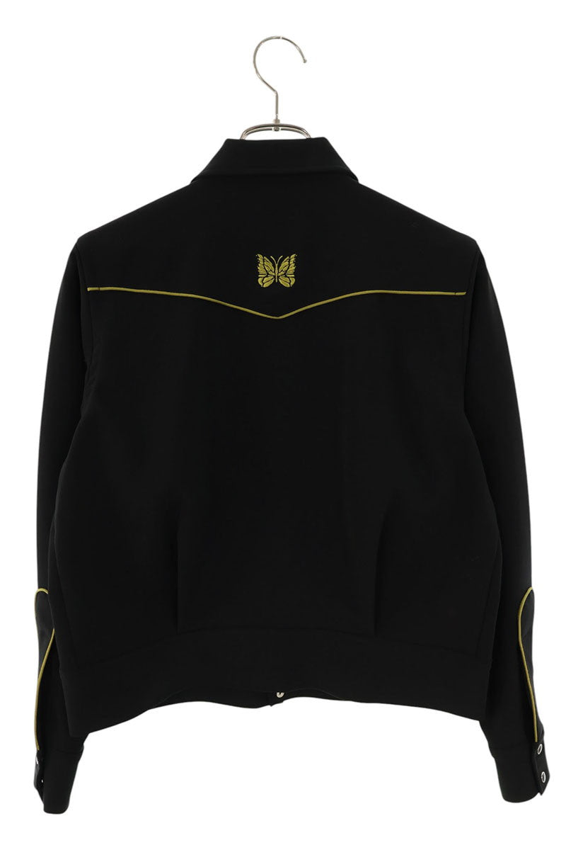 Needles Piping Cowboy Jacket Black Yellow Size M
