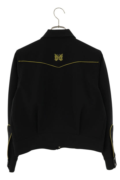 Needles Piping Cowboy Jacket Black Yellow Size M