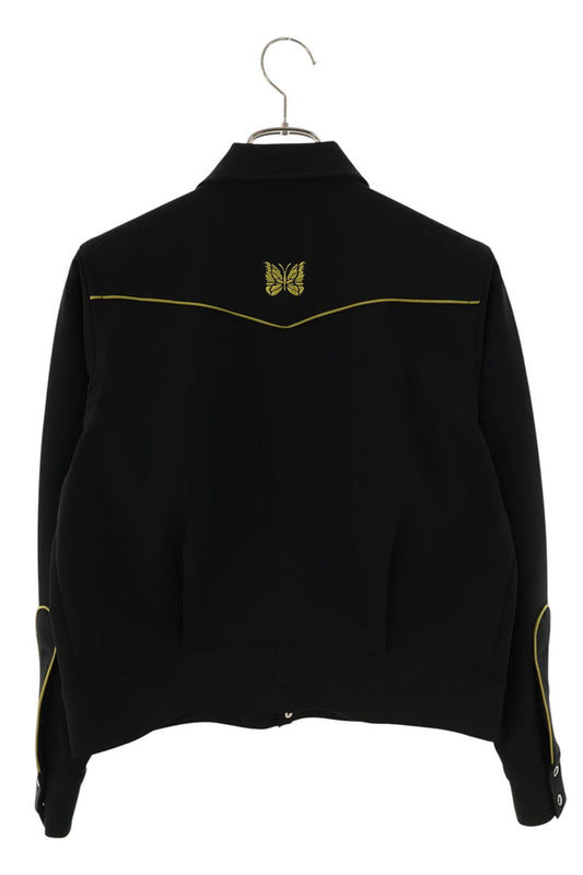 Needles Piping Cowboy Jacket Black Yellow Size M