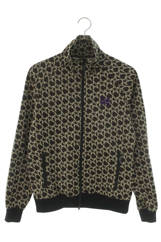 Needles Star Pattern Track Jacket Beige Size XS