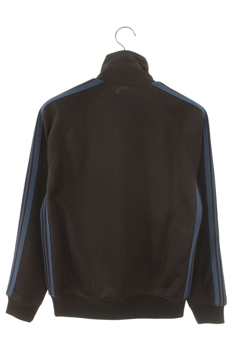 Needles Logo Embroidered Track Jacket Brown Blue Size XS