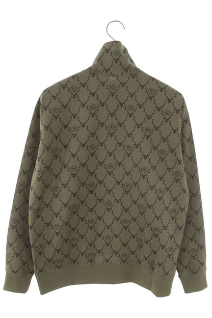 South2West8 Patterned Track Jacket Khaki Size S