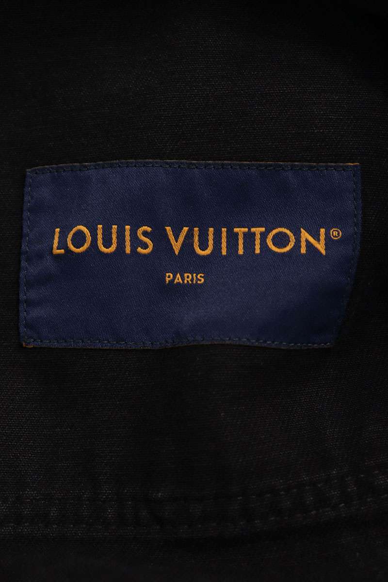 LOUISVUITTON 24AW Workwear Embossed Monogram Blouson Size L