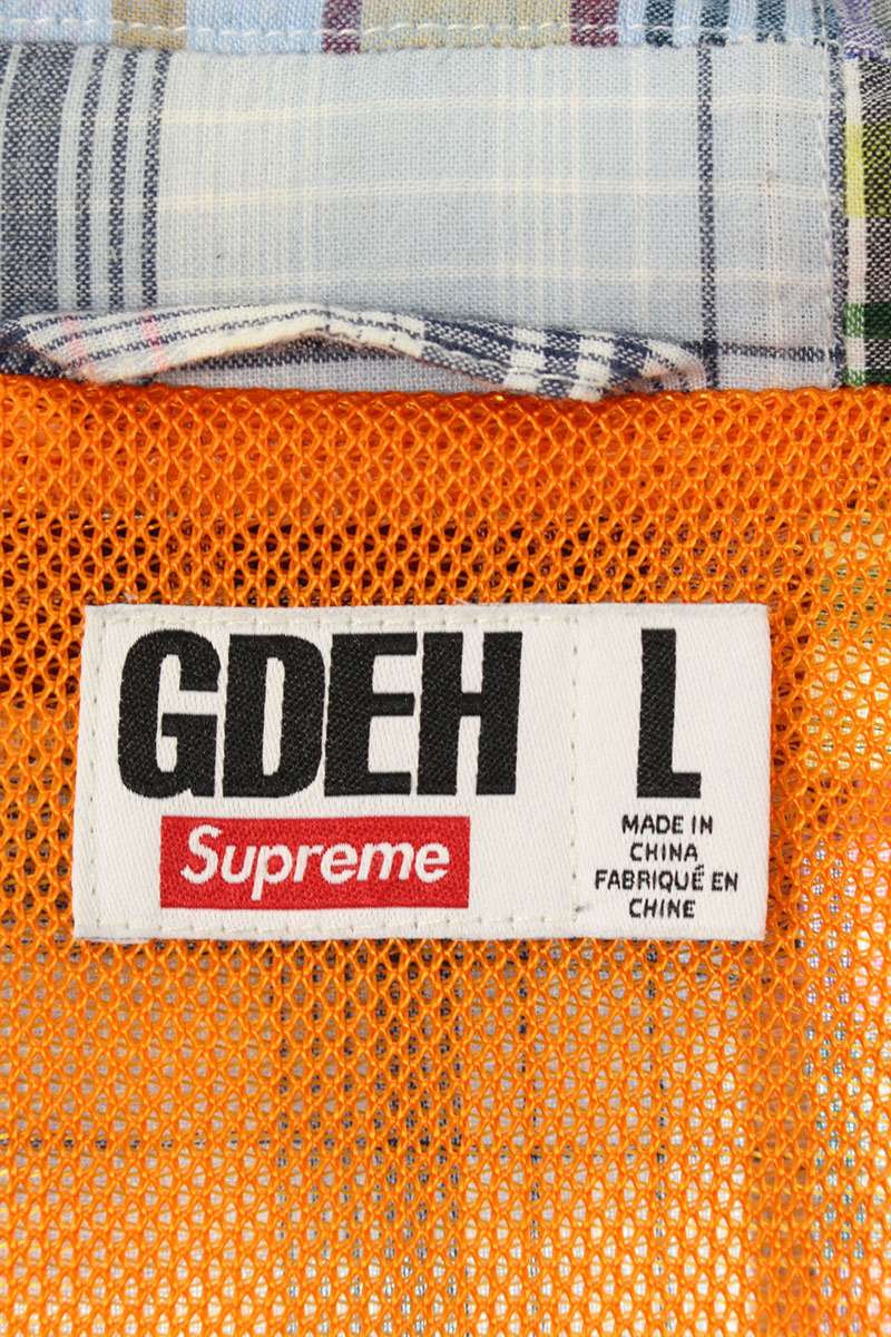 SUPREME 25SS GOODENOUGH Patchwork Hooded Jacket Size L