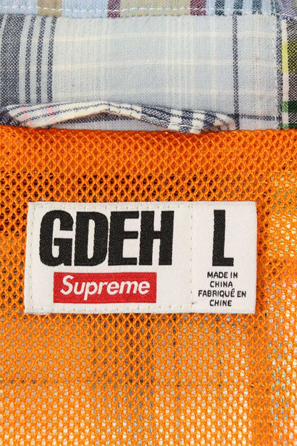 SUPREME 25SS GOODENOUGH Patchwork Hooded Jacket Size L
