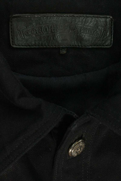Chrome Hearts HUNTING JACKET Horseshoe Button Denim Size S