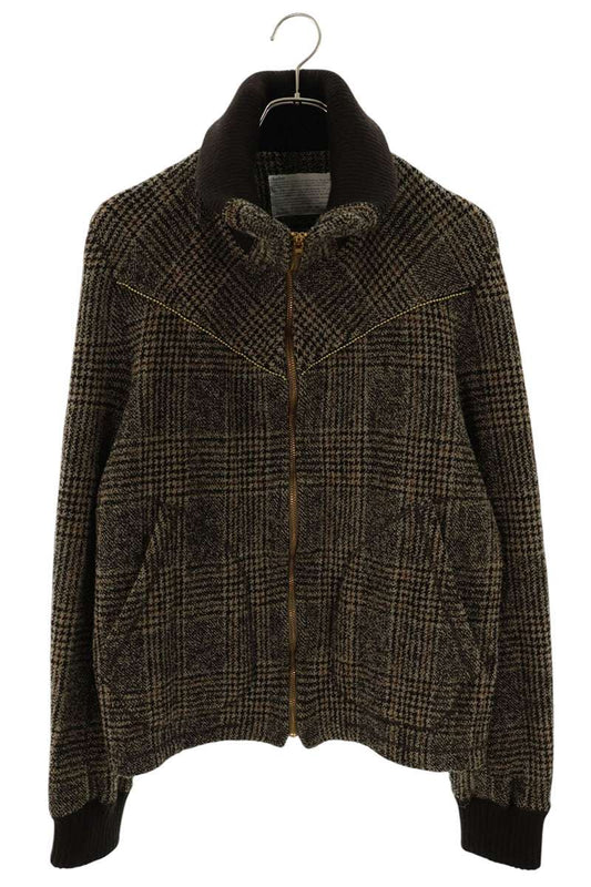 kolor Studded Wool Blouson Brown Size M