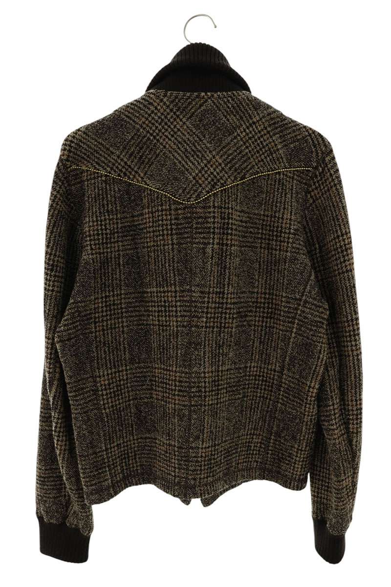 kolor Studded Wool Blouson Brown Size M