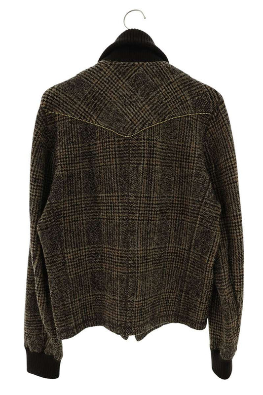 kolor Studded Wool Blouson Brown Size M